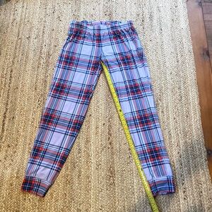 Jenni Intimates Women’s Sleepwear Plaid Jogger Bottoms Size Small